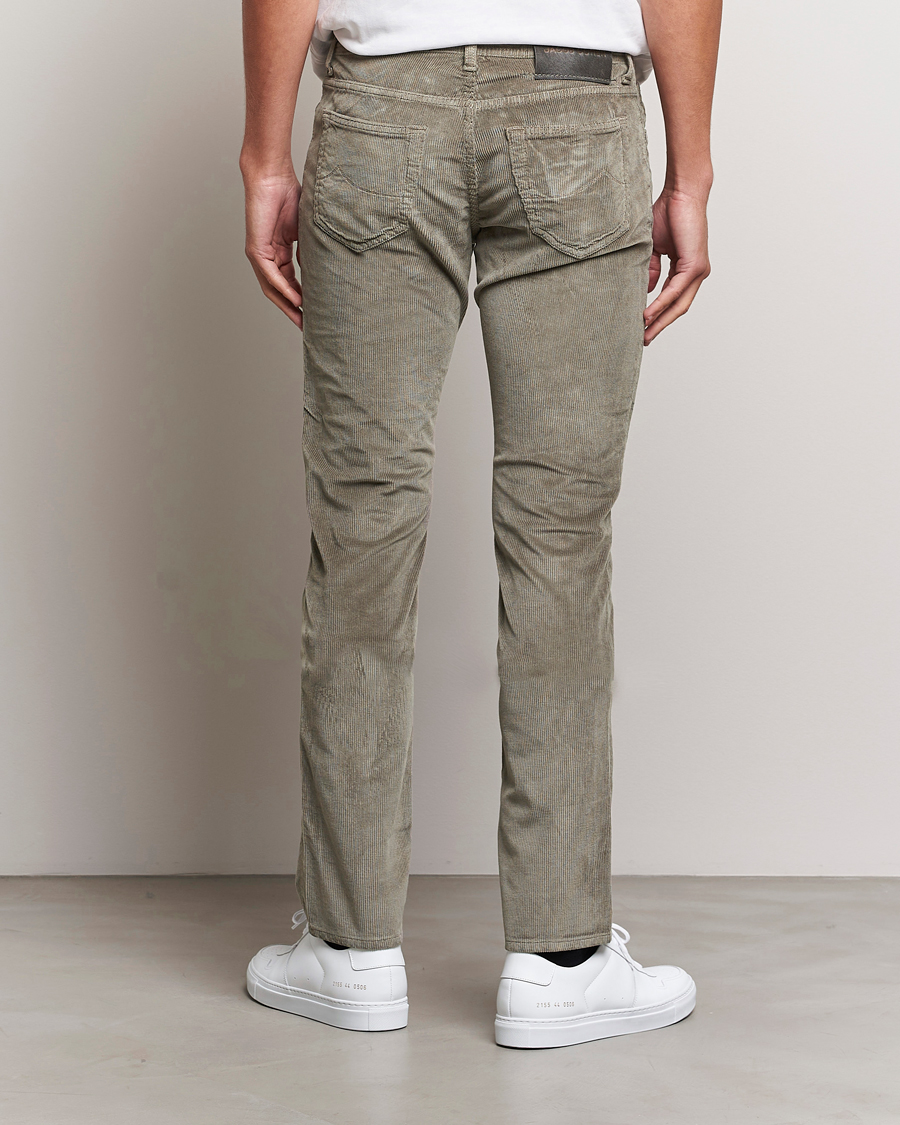 Herren | Hosen | Jacob Cohën | Bard 5-Pocket Medium Corduroy Trousers Taupe
