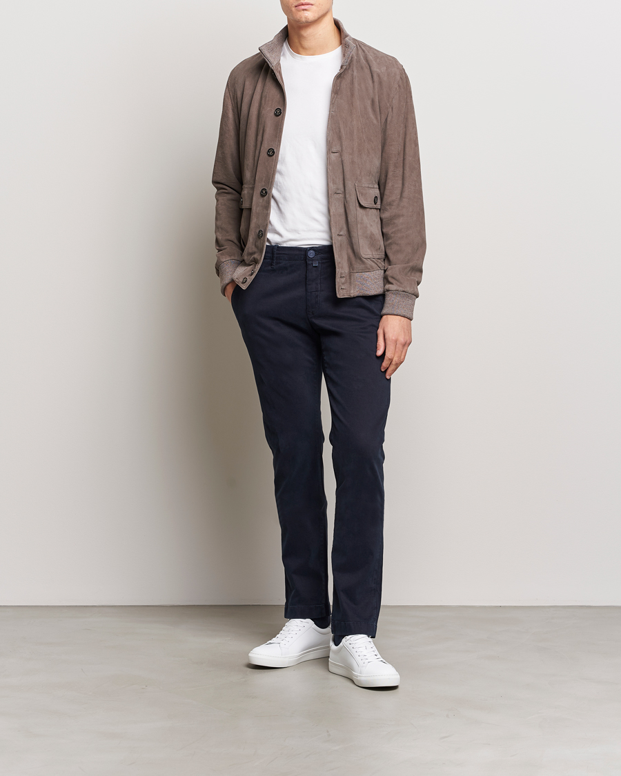 Herren | Hosen | Jacob Cohën | Bobby Cotton Chinos Navy