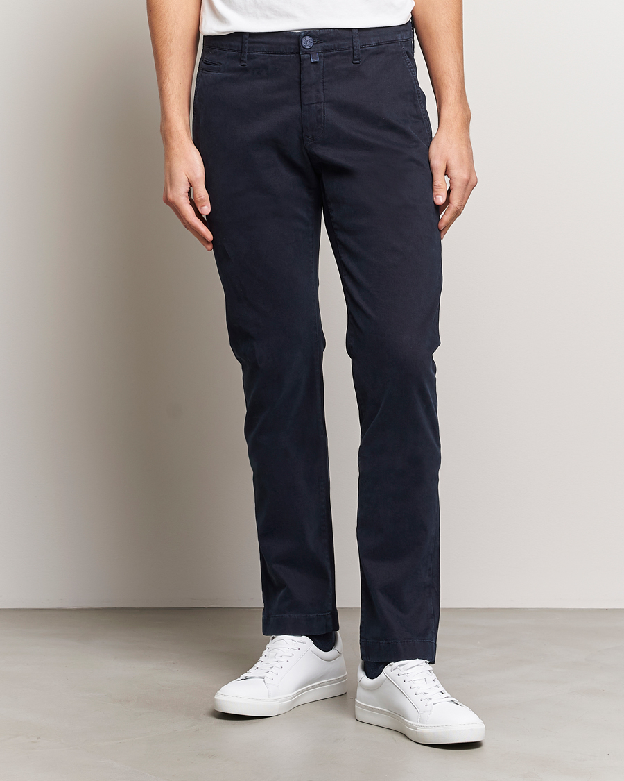 Herren | Hosen | Jacob Cohën | Bobby Cotton Chinos Navy