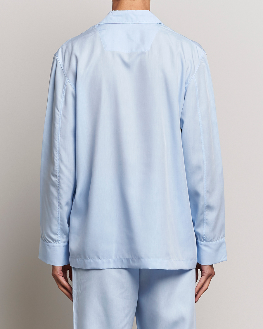 Herren | Schlafanzüge & Bademäntel | CDLP | Long Sleeve Pyjama Shirt Sky Blue