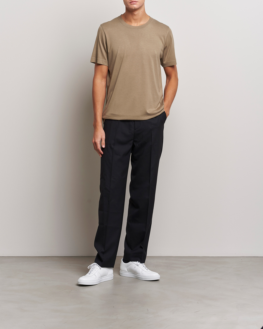 Herren | T-Shirts | CDLP | Crew Neck Tee Clay