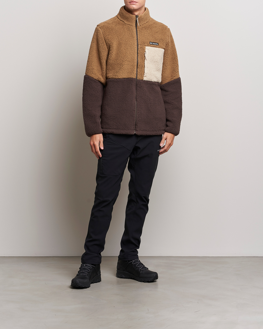 Herren | Pullover | Columbia | Mountainside Heavyweight Full Zip Fleece Delta/Cordovan