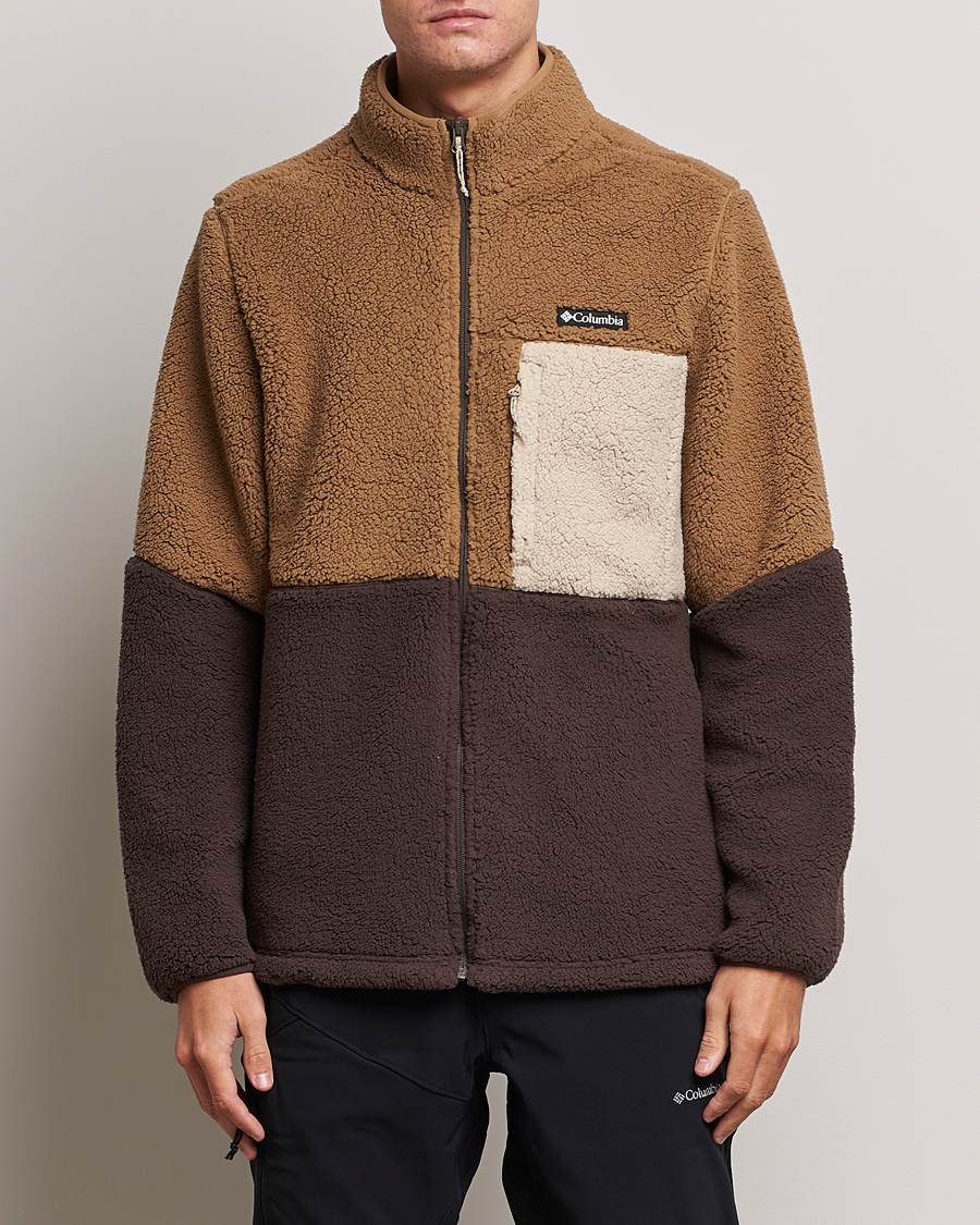 Herren |  | Columbia | Mountainside Heavyweight Full Zip Fleece  Delta/Cordovan