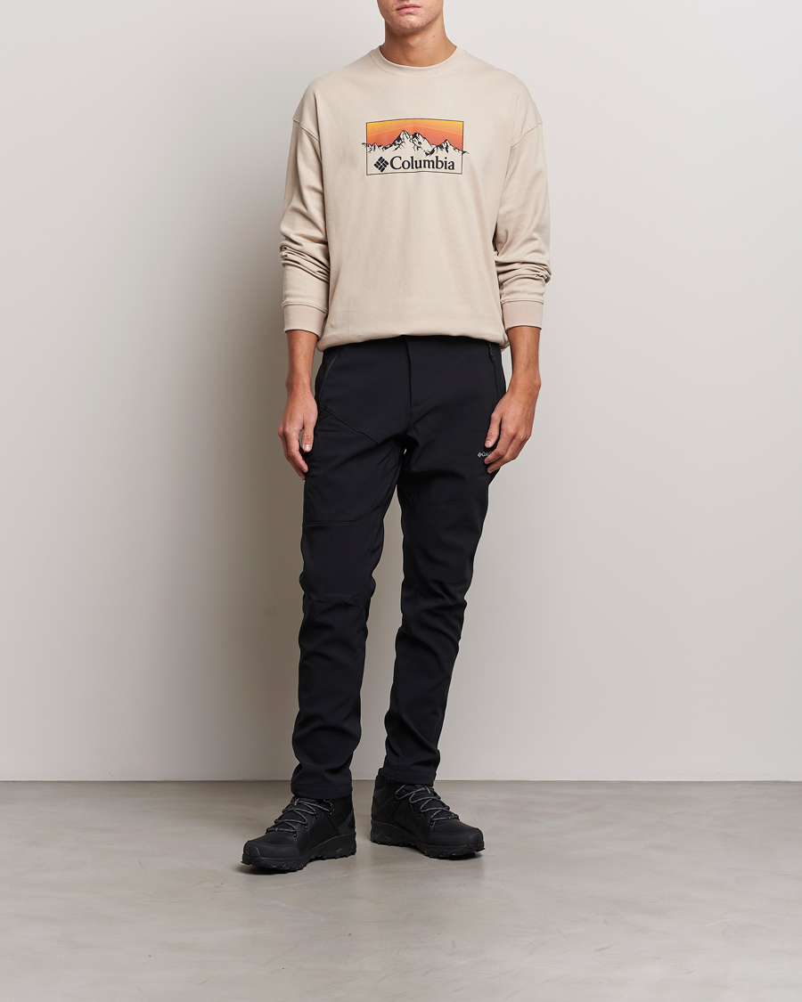 Herren | T-Shirts | Columbia | Duxbery Relaxed Long Sleeve T-Shirt Ancient Fossil