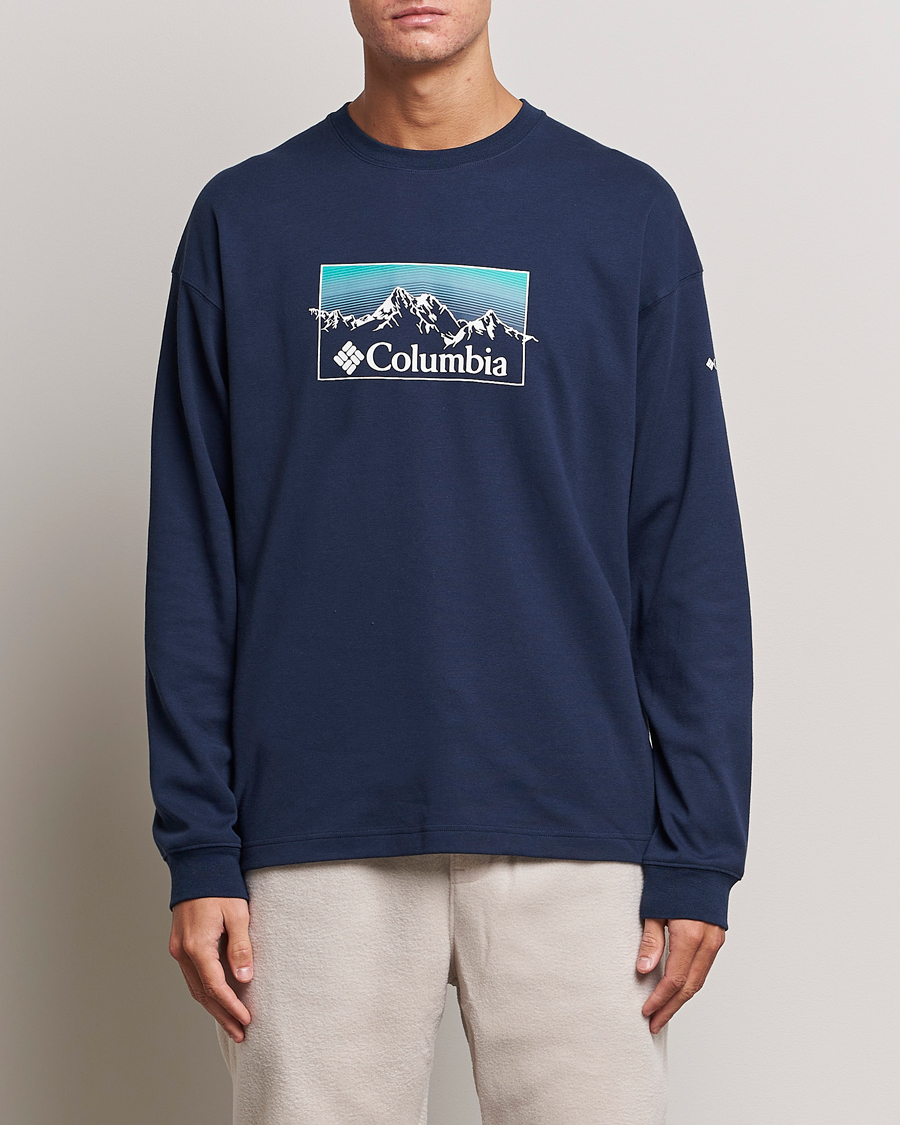 Herren |  | Columbia | Duxbery Relaxed Long Sleeve T-Shirt Collegiate Navy