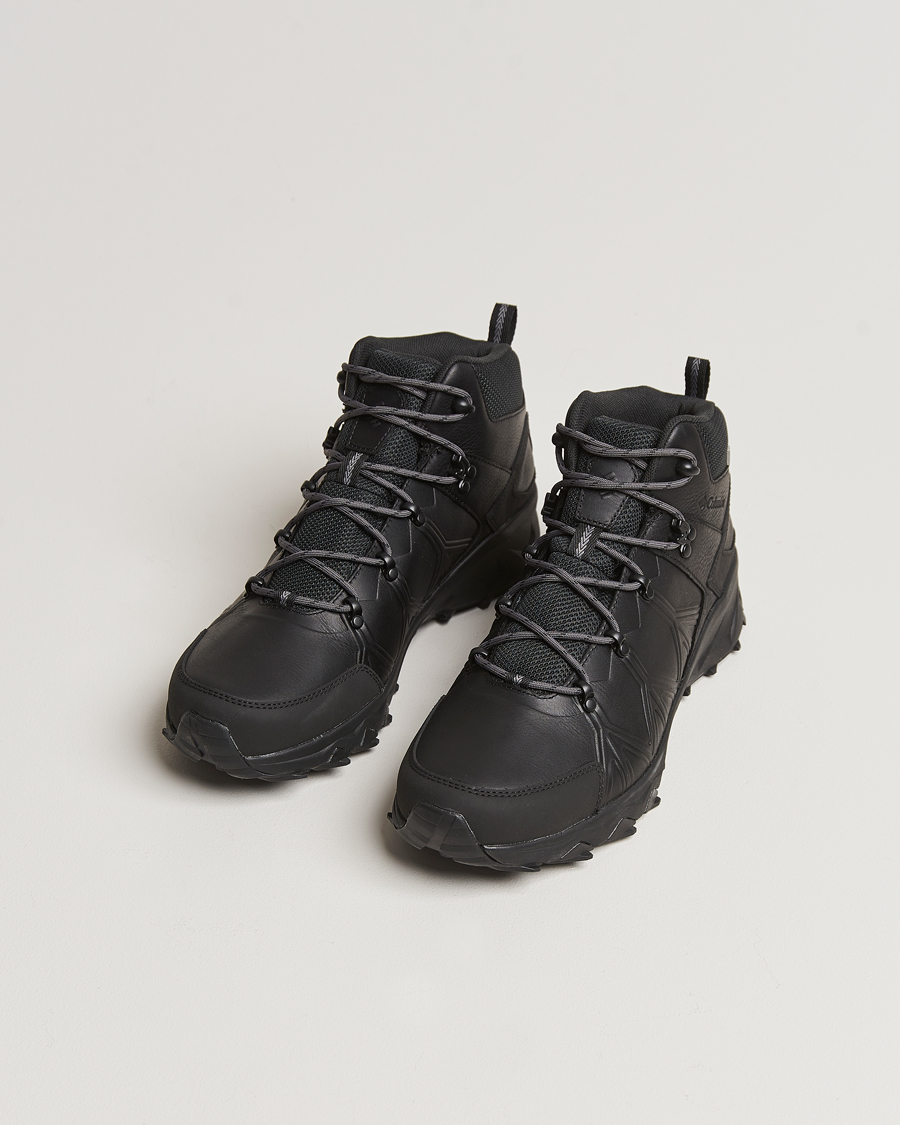 Herren | | Columbia | Peakfreak II Mid Outdry Leather Sneaker Black