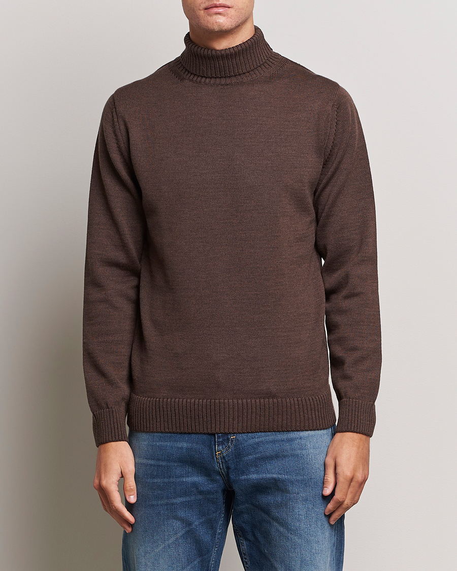 Herren |  | Stenströms | Chunky Merino Rollneck Brown