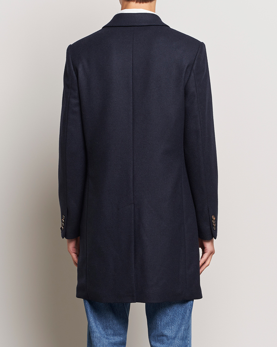 Herren | Jacken | Morris | Wool Coat Navy