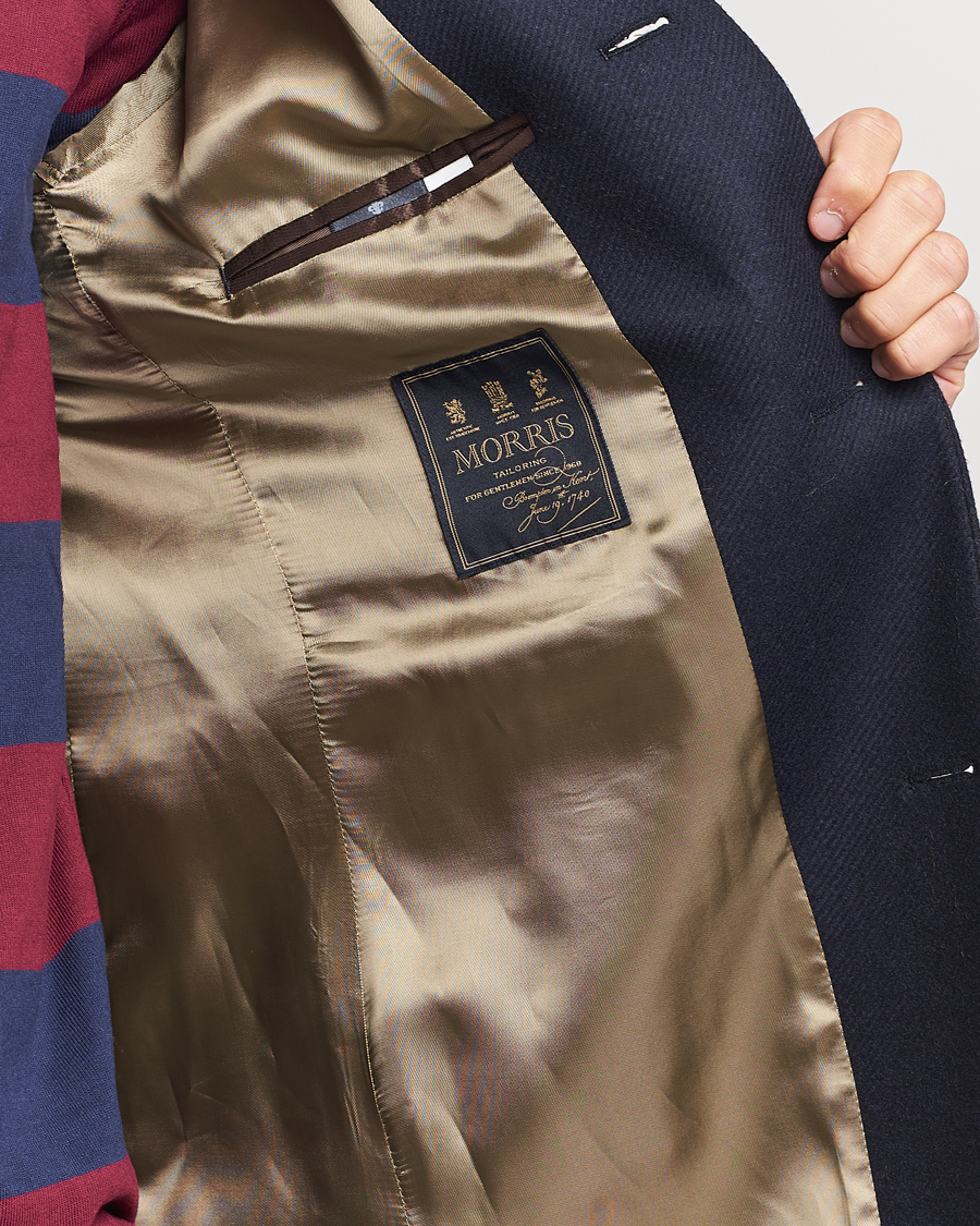Herren | Jacken | Morris | Wool Coat Navy