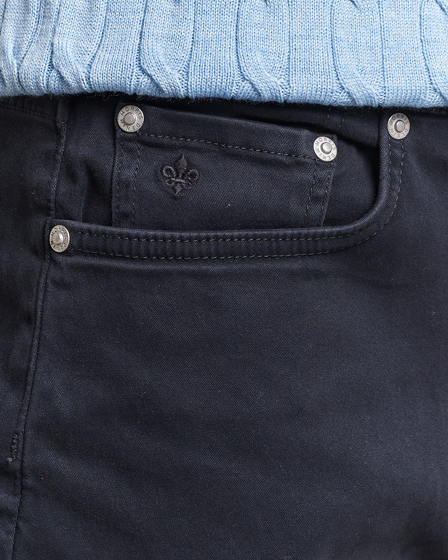 Herren | Hosen | Morris | James Brushed 5-Pocket Pant Blue