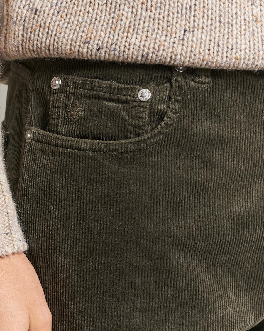 Herren | Hosen | Morris | James Corduroy 5-Pocket Pant Olive