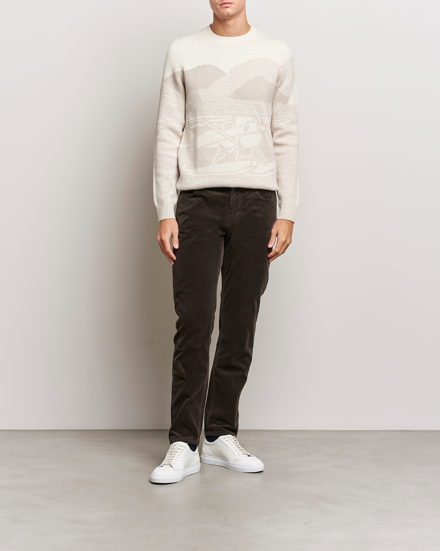 Herren | Hosen | Morris | James Corduroy 5-Pocket Pant Dark Brown
