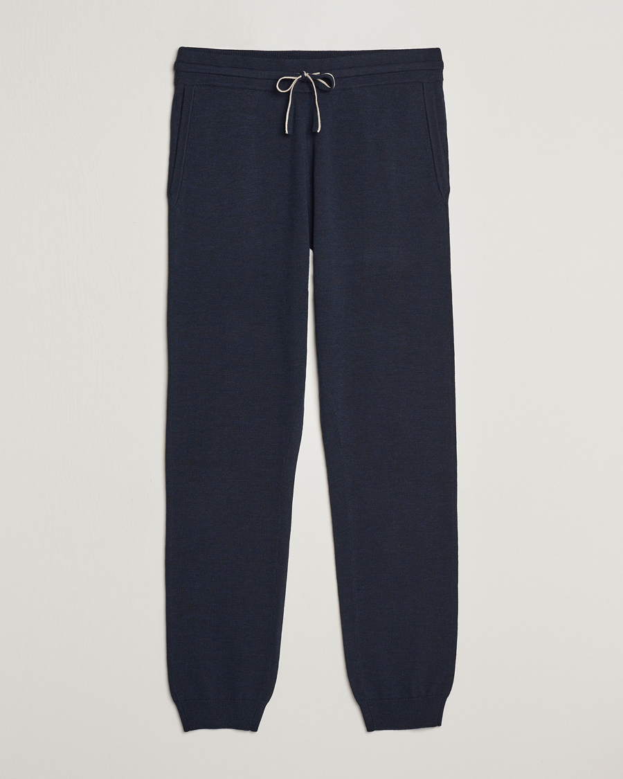 Herren | Hosen | Morris | Merino Pants Navy