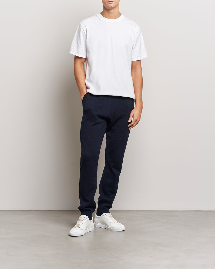 Herren | Hosen | Morris | Merino Pants Navy