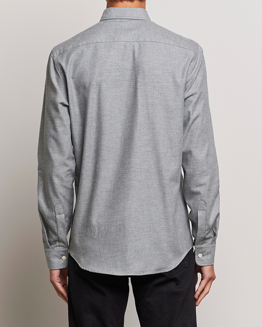 Herren | Hemden | Morris | Watts Flanell Shirt Light Grey