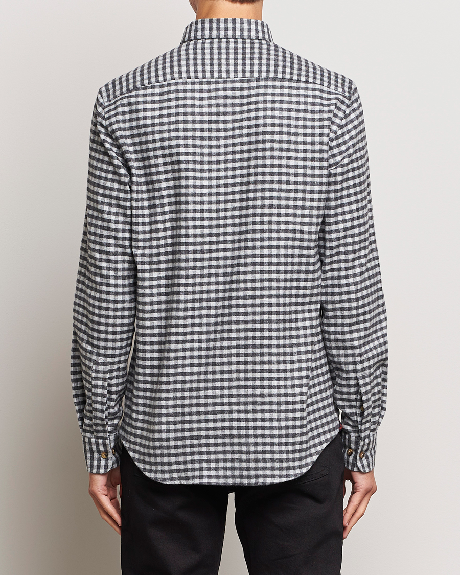Herren | Hemden | Morris | Flanell Check Shirt Grey