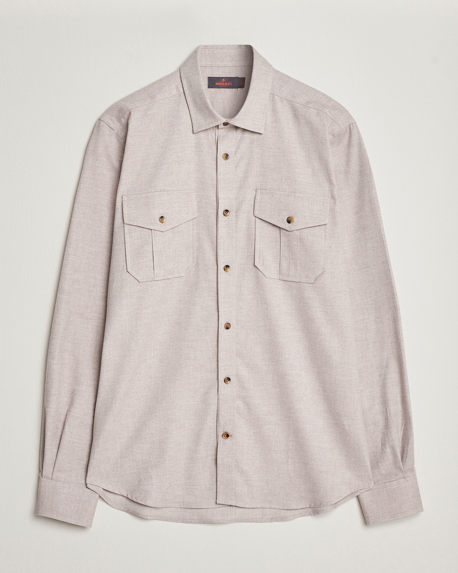Herren | Hemden | Morris | Weights Flanell Shirt Khaki