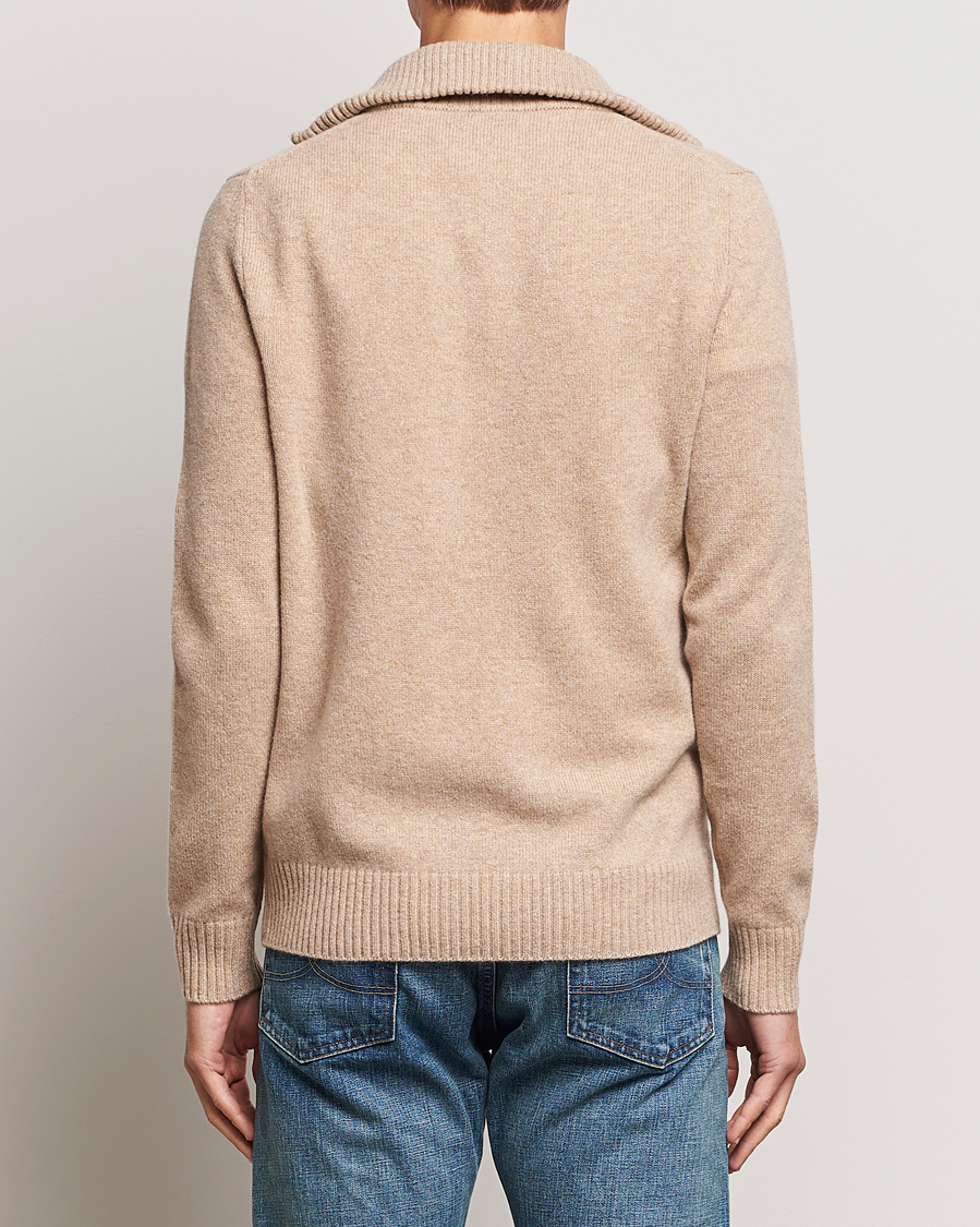 Herren | Pullover | Morris | Newton Half Zip Khaki