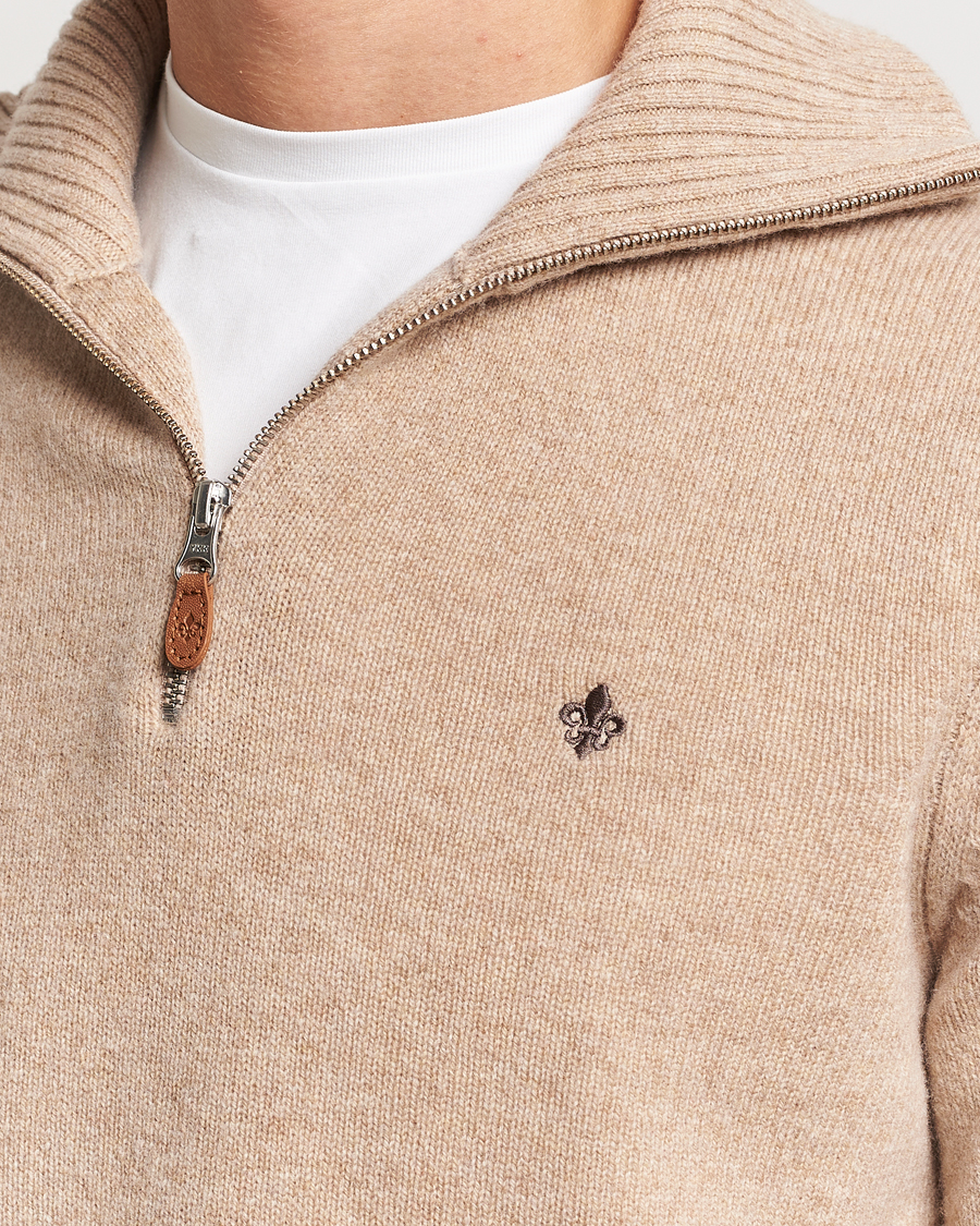 Herren | Pullover | Morris | Newton Half Zip Khaki