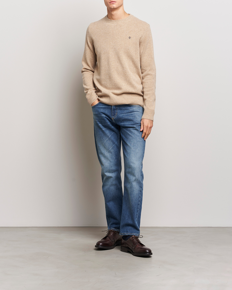 Herren | Pullover | Morris | Newton Crew Neck Khaki