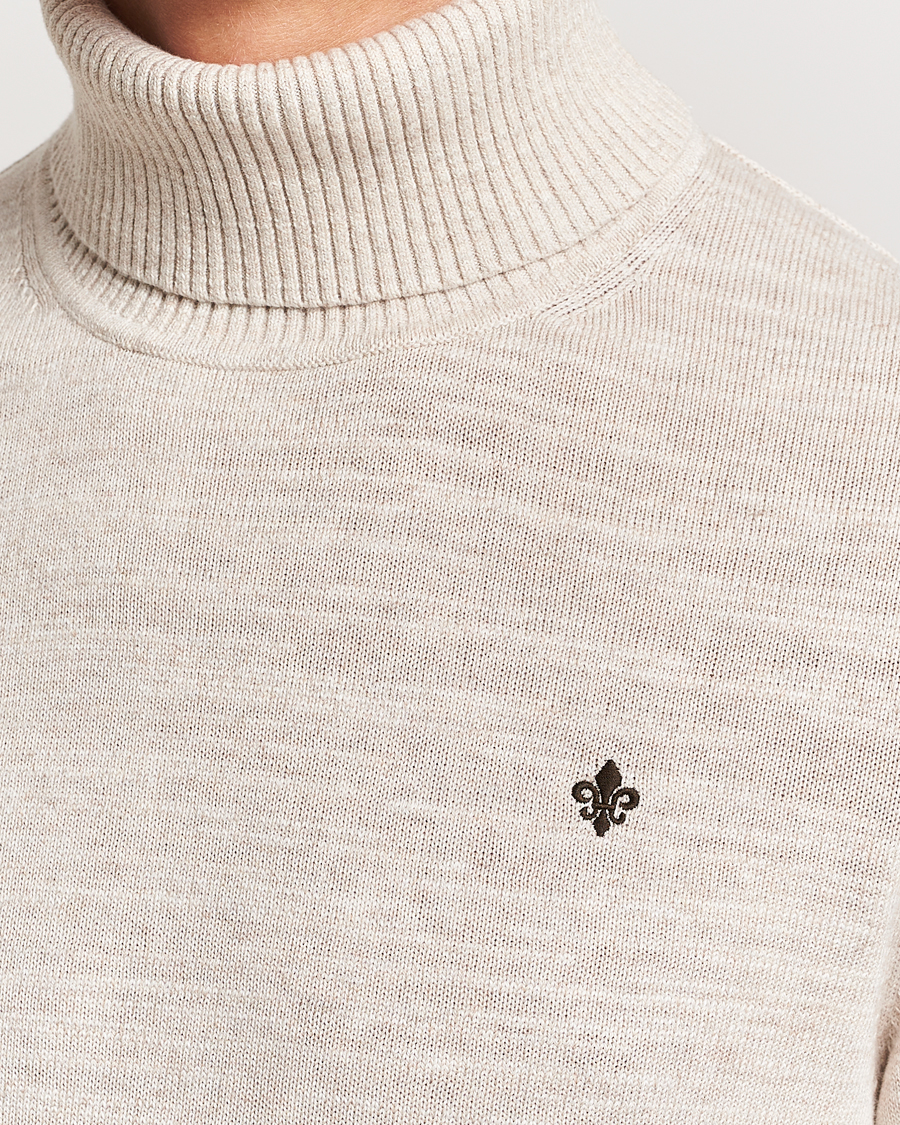 Herren | Pullover | Morris | Randal Heavy Cotton Rollneck Khaki