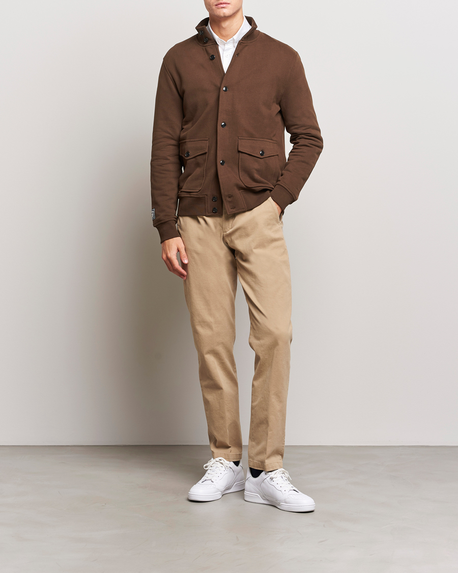 Herren | Pullover | Morris | Corwell Sweatshirt Cardigan Brown