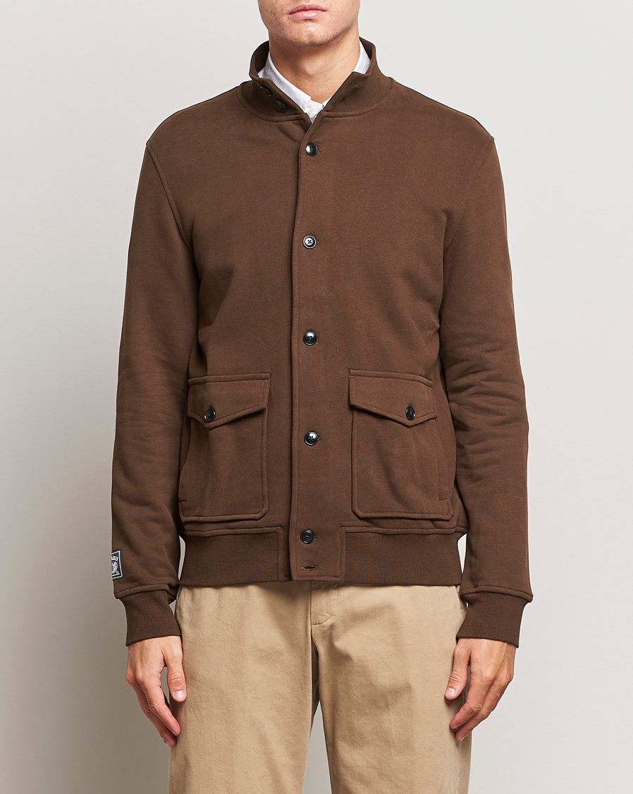 Herren |  | Morris | Corwell Sweatshirt Cardigan Brown