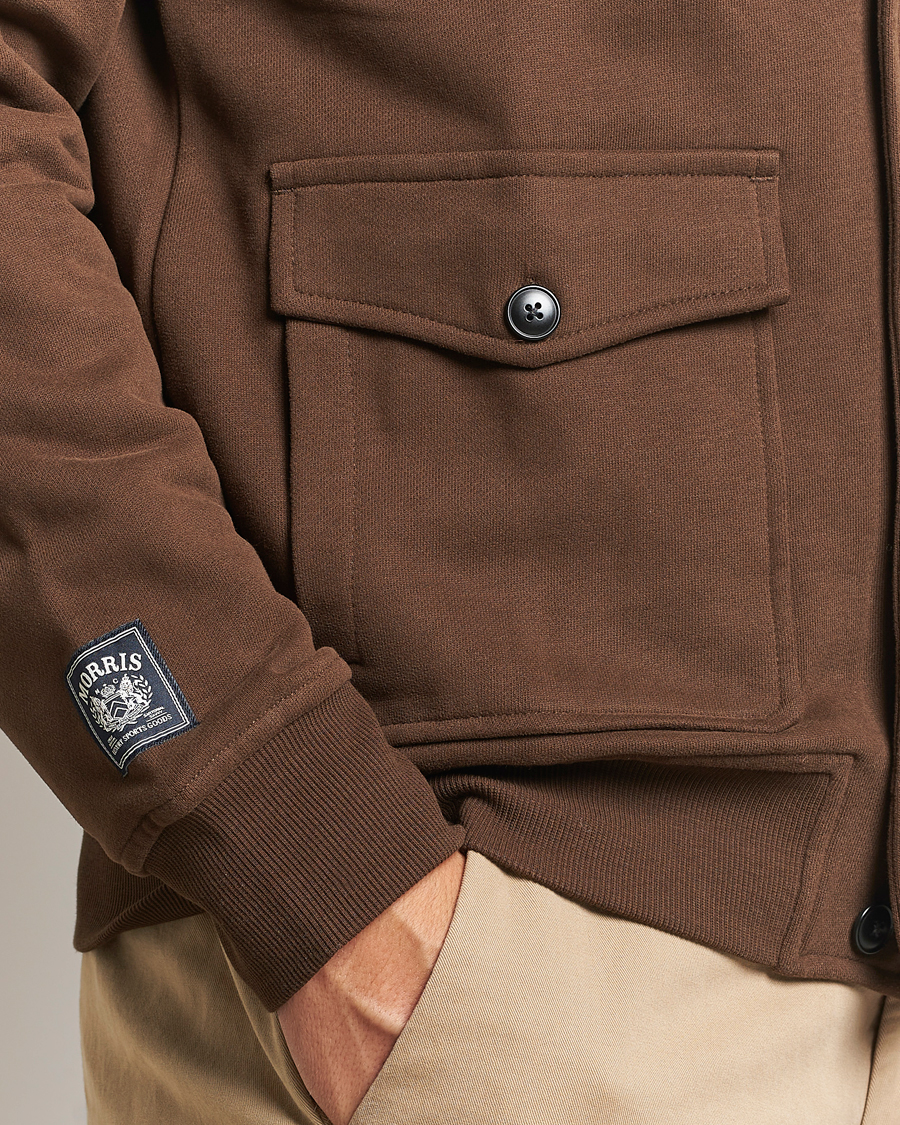 Herren | Pullover | Morris | Corwell Sweatshirt Cardigan Brown