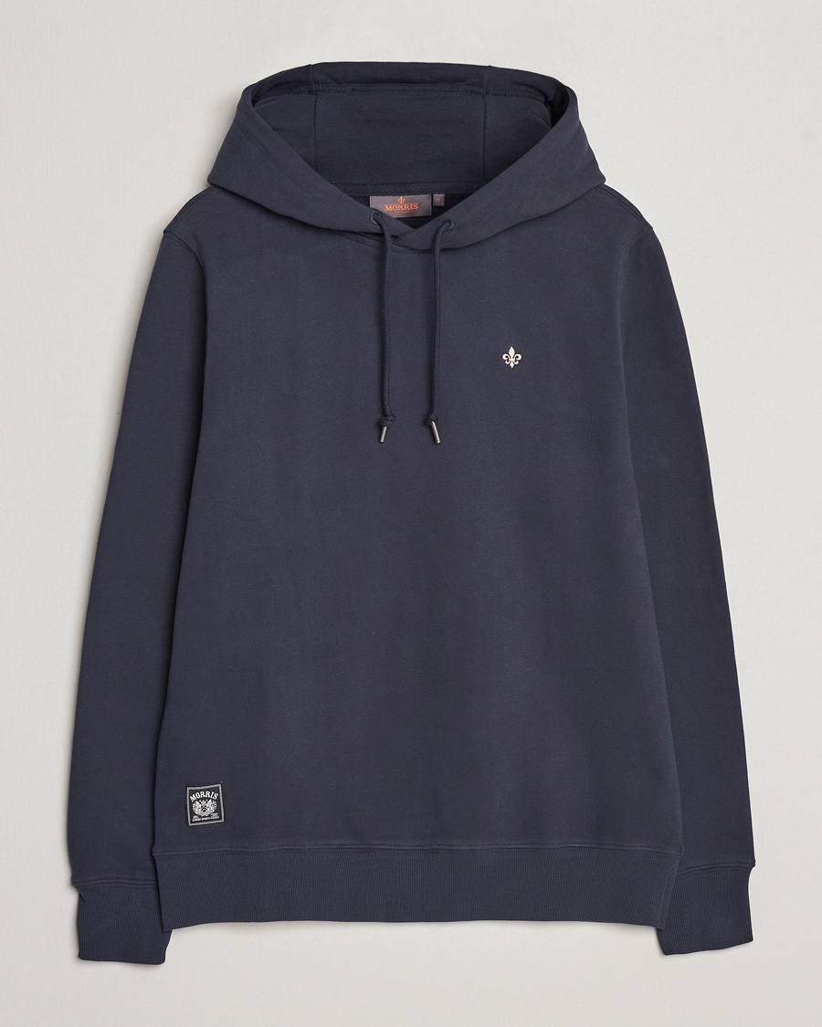 Herren | Pullover | Morris | Brandon Lily Hoodie Old Blue
