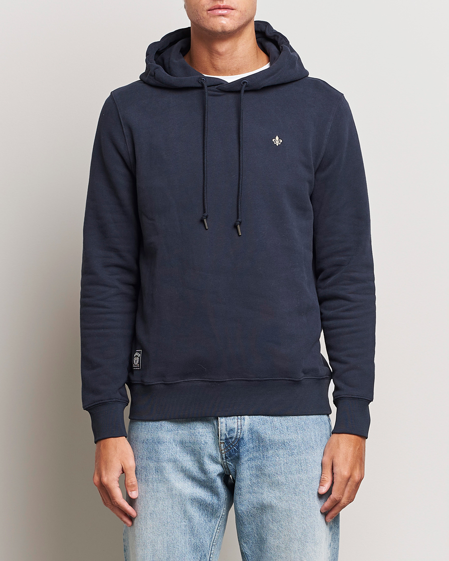 Herren | Pullover | Morris | Brandon Lily Hoodie Old Blue