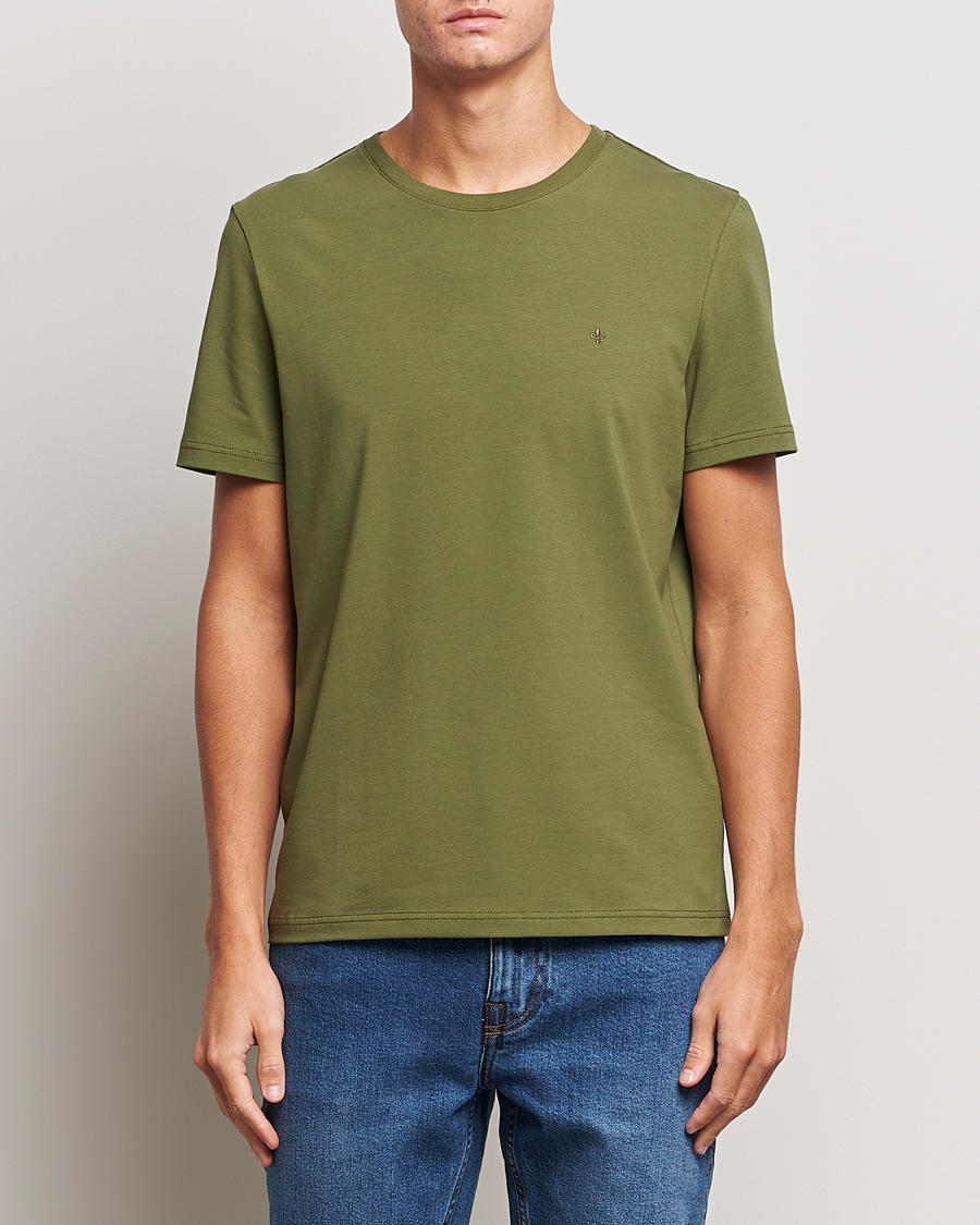 Herren |  | Morris | James Crew Neck T-shirt Olive