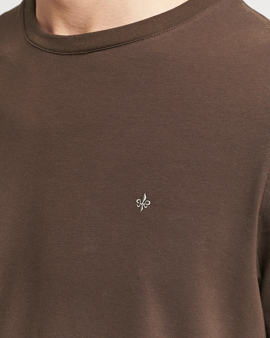 Herren | T-Shirts | Morris | James Crew Neck T-shirt Brown
