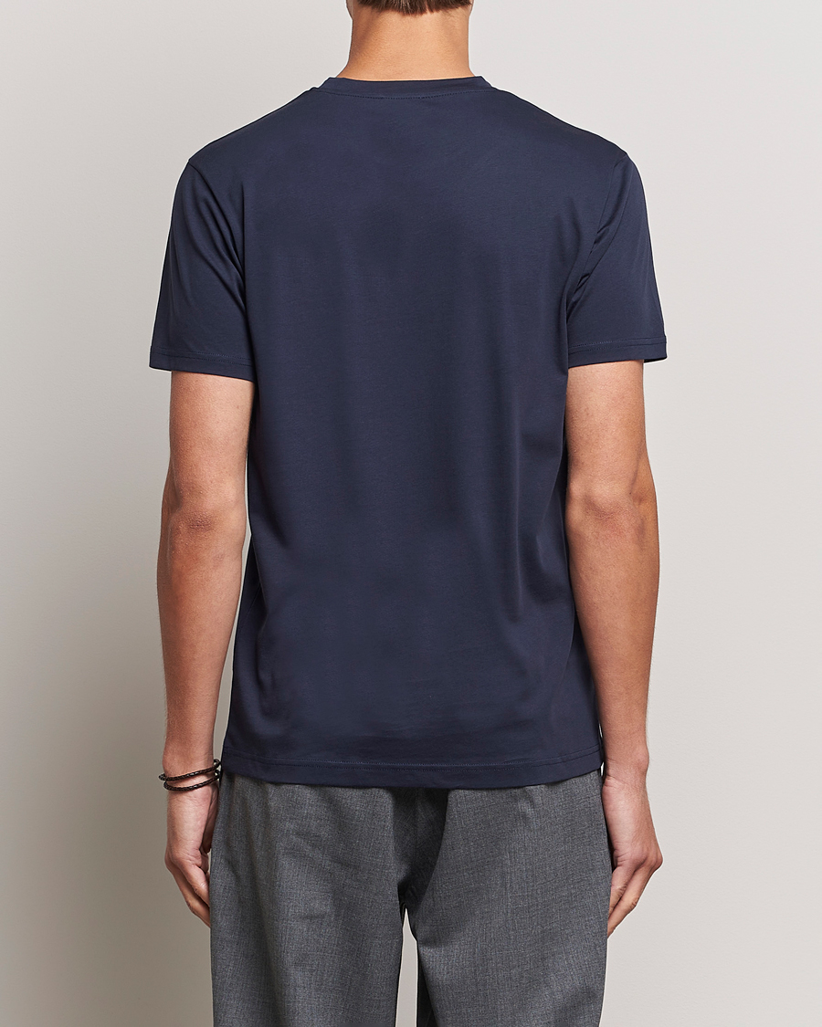 Herren | T-Shirts | Sunspel | Riviera Midweight T-Shirt Navy