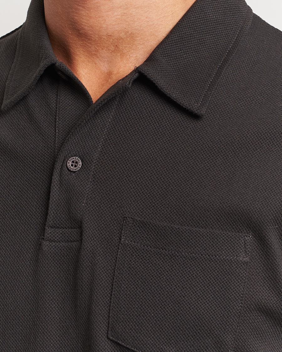 Herren | Poloshirts | Sunspel | Riviera Polo Shirt Coffe