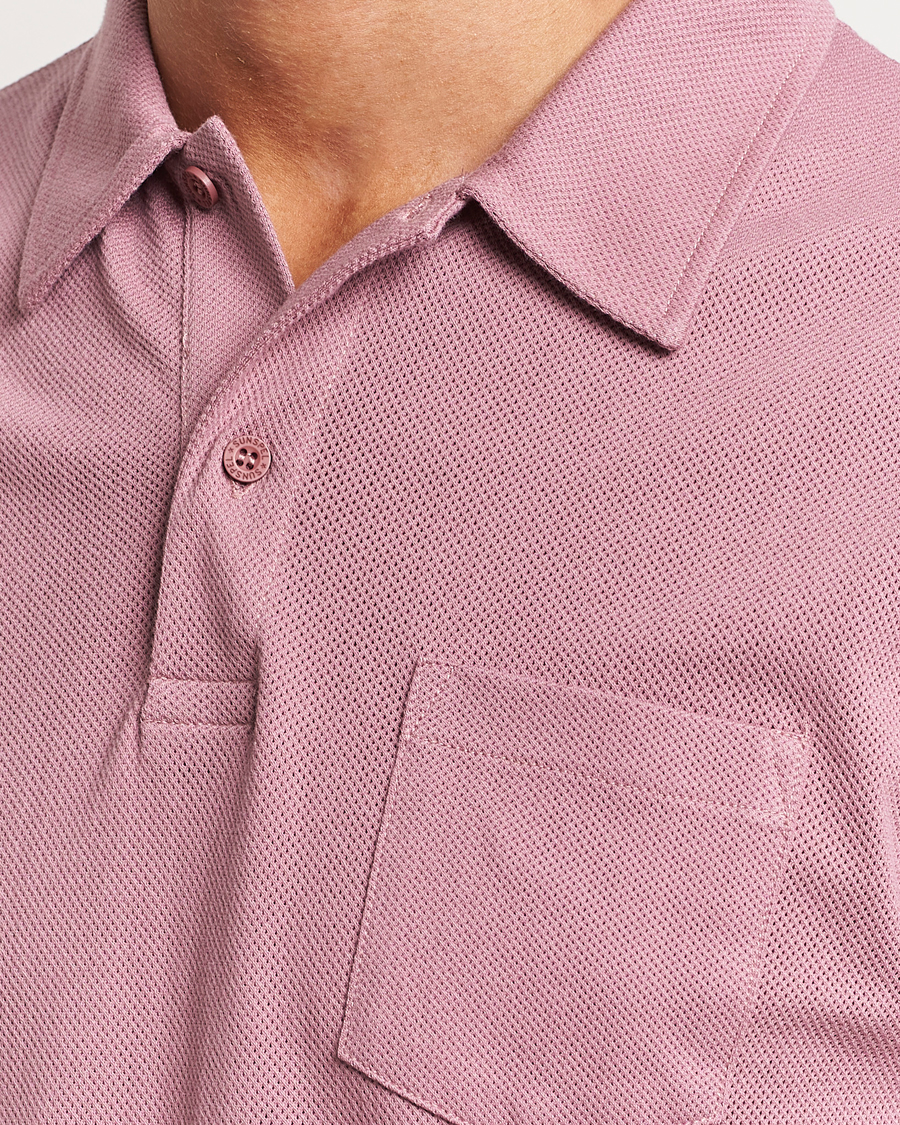 Herren | Poloshirts | Sunspel | Riviera Polo Shirt Vintage Pink
