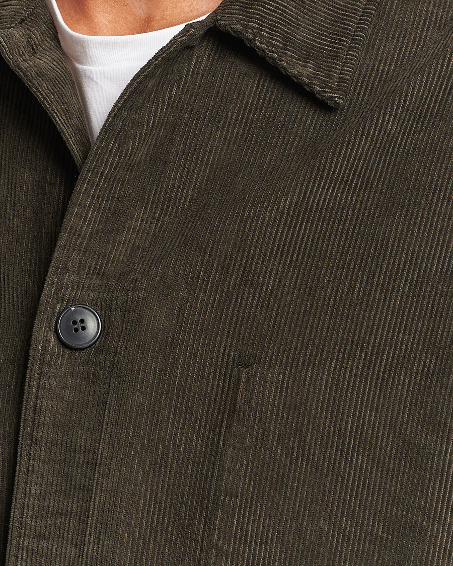 Herren | Sakkos | Sunspel | Cord Twin Pocket Jacket Coffee
