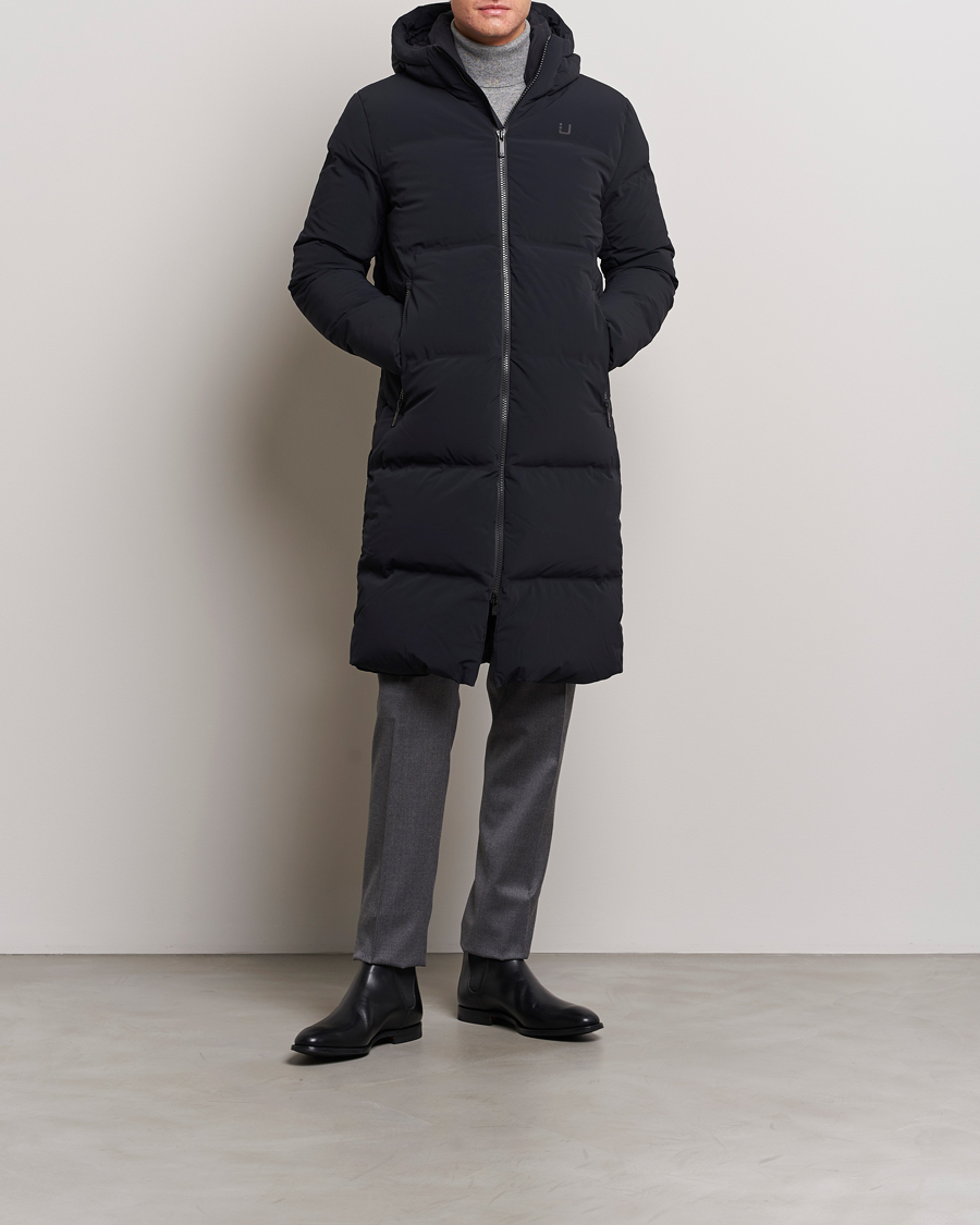 Herren | Jacken | UBR | Tycoon Padded Long Coat Black