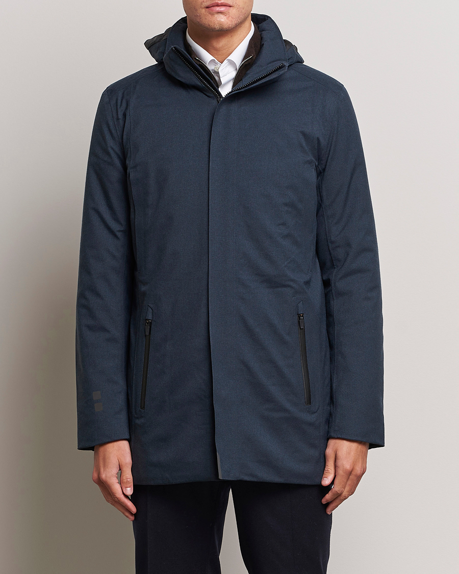 Herren | Parkas | UBR | Regulator Parka Dark Navy Melange