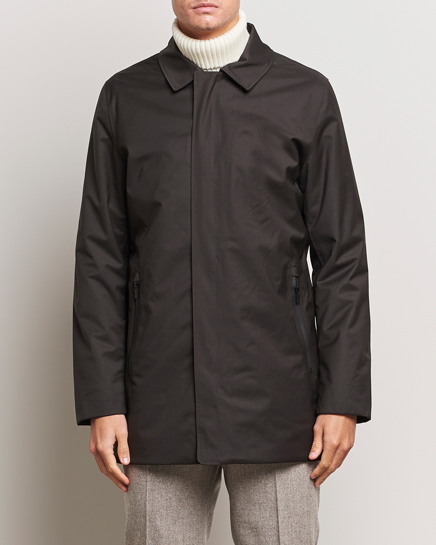 Herren |  | UBR | Regulator Coat Savile Dark Brown Wool