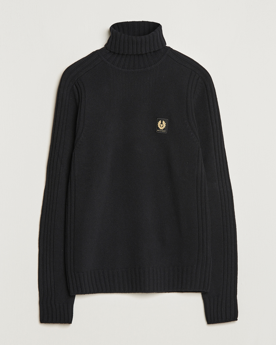 Herren | Pullover | Belstaff | Watch Wool Rollneck Black