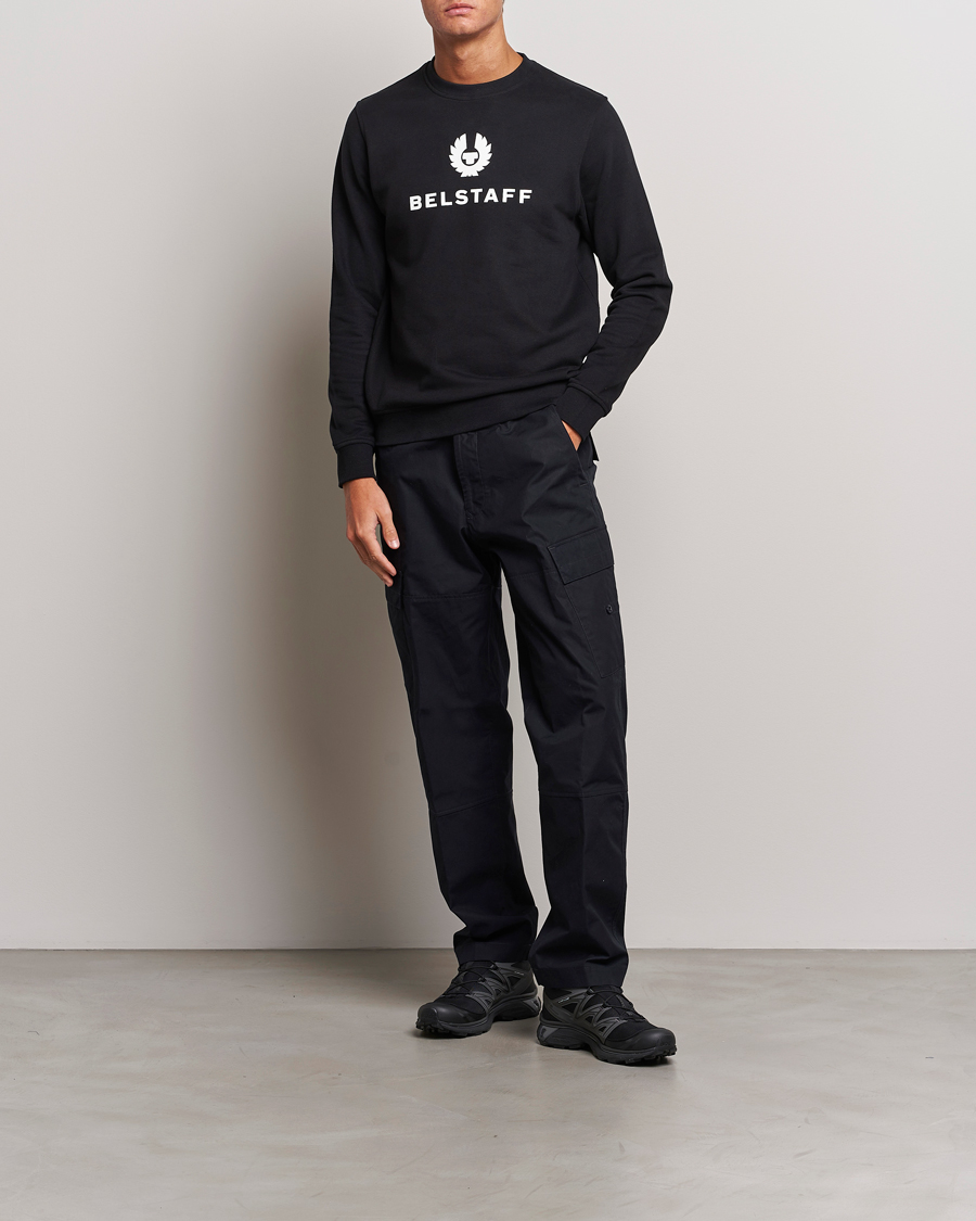 Herren | Pullover | Belstaff | Signature Crewneck Black