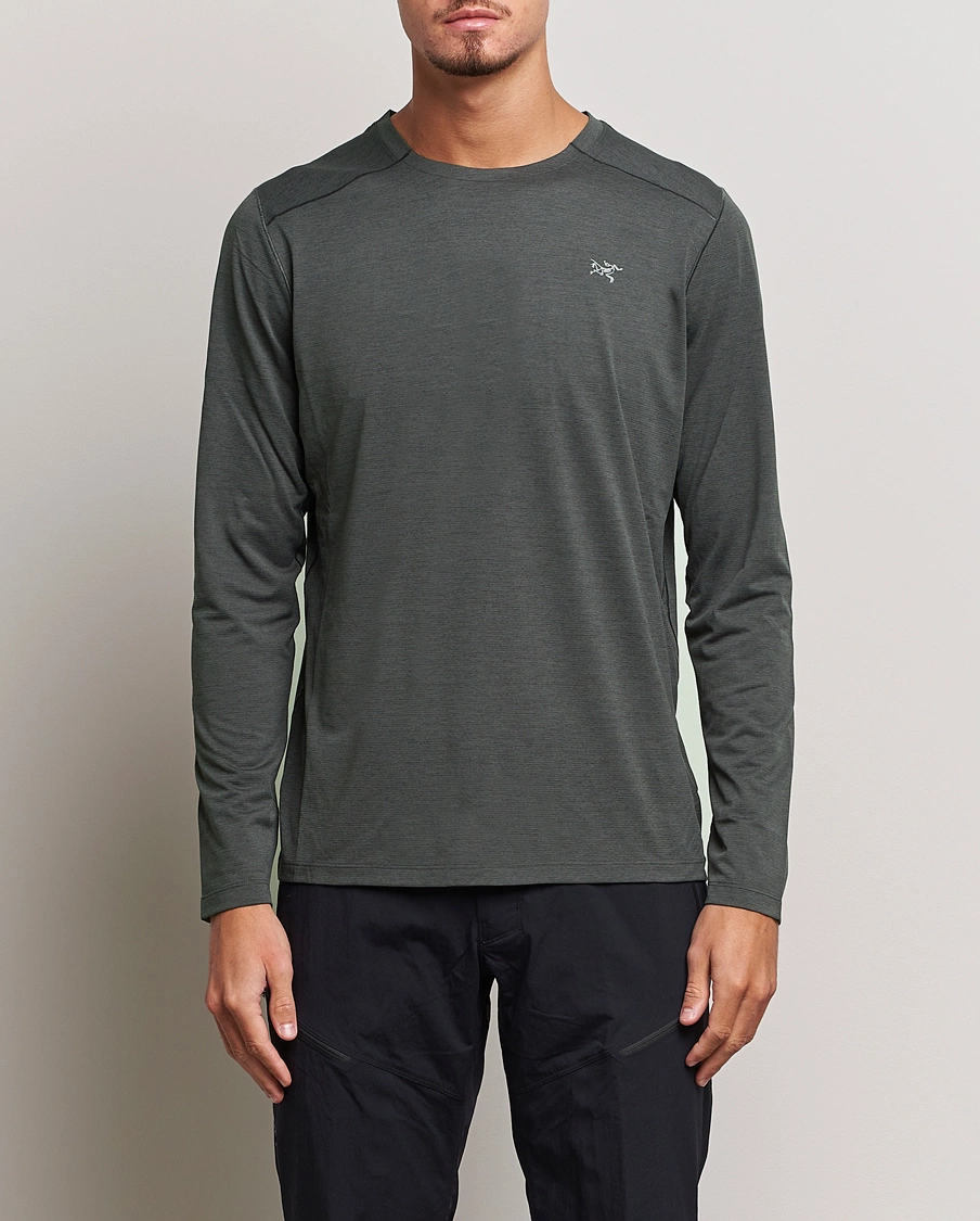 Herr |  | Arc\'teryx | Cormac Long Sleeve T-Shirt Black Heather