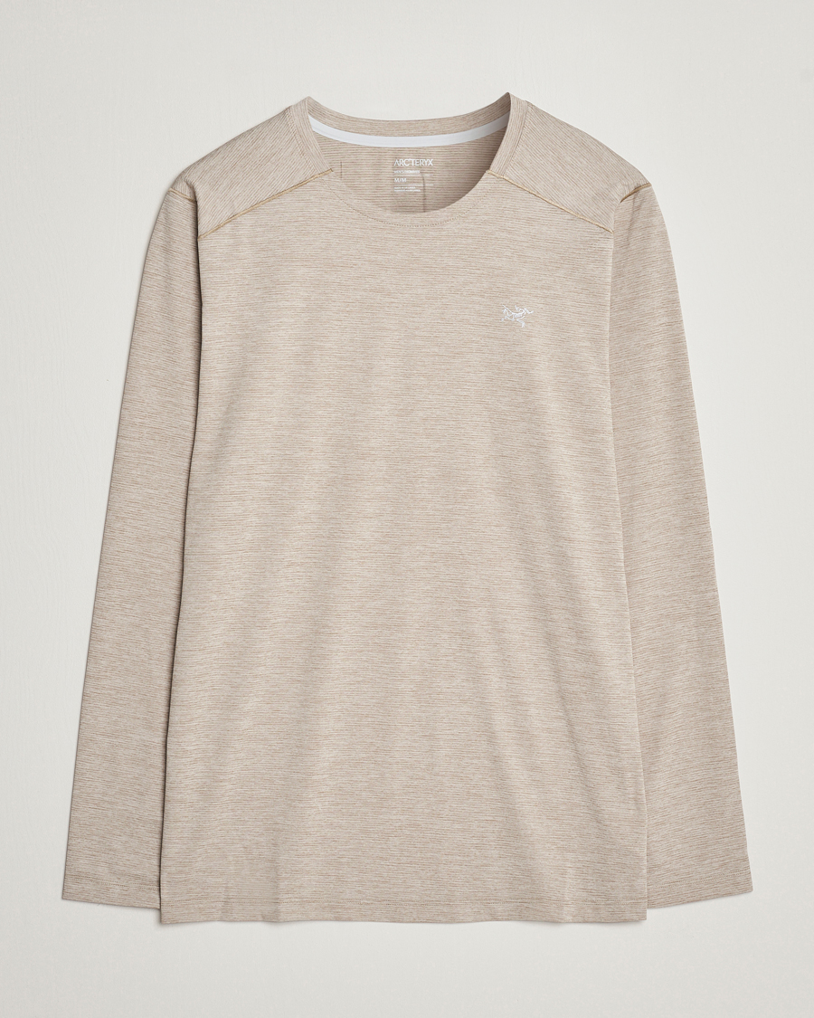 Herren | T-Shirts | Arc'teryx | Cormac Long Sleeve T-Shirt Smoke Bluff Heather