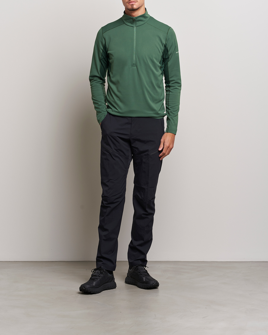 Herren | Pullover | Arc'teryx | Rho Hybrid Half-Zip Boxcar Green