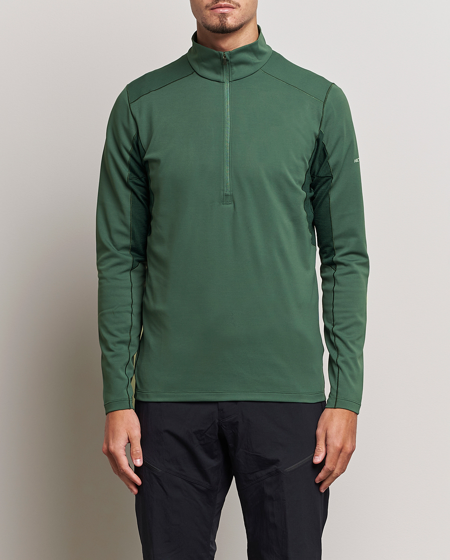 Herren | Kleidung | Arc'teryx | Rho Hybrid Half-Zip Boxcar Green