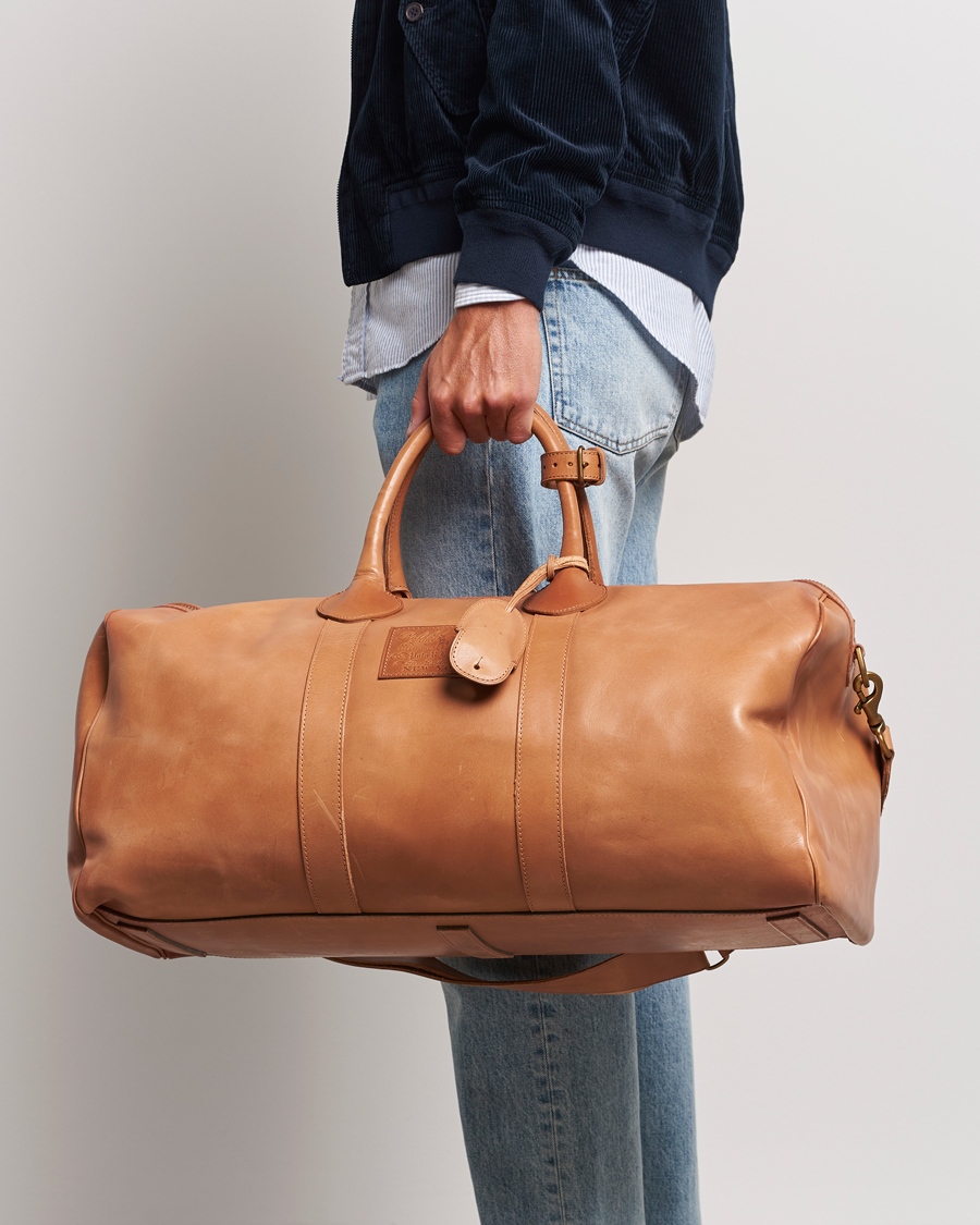 Herren |  | Polo Ralph Lauren | Heritage Leather Dufflebag Tan