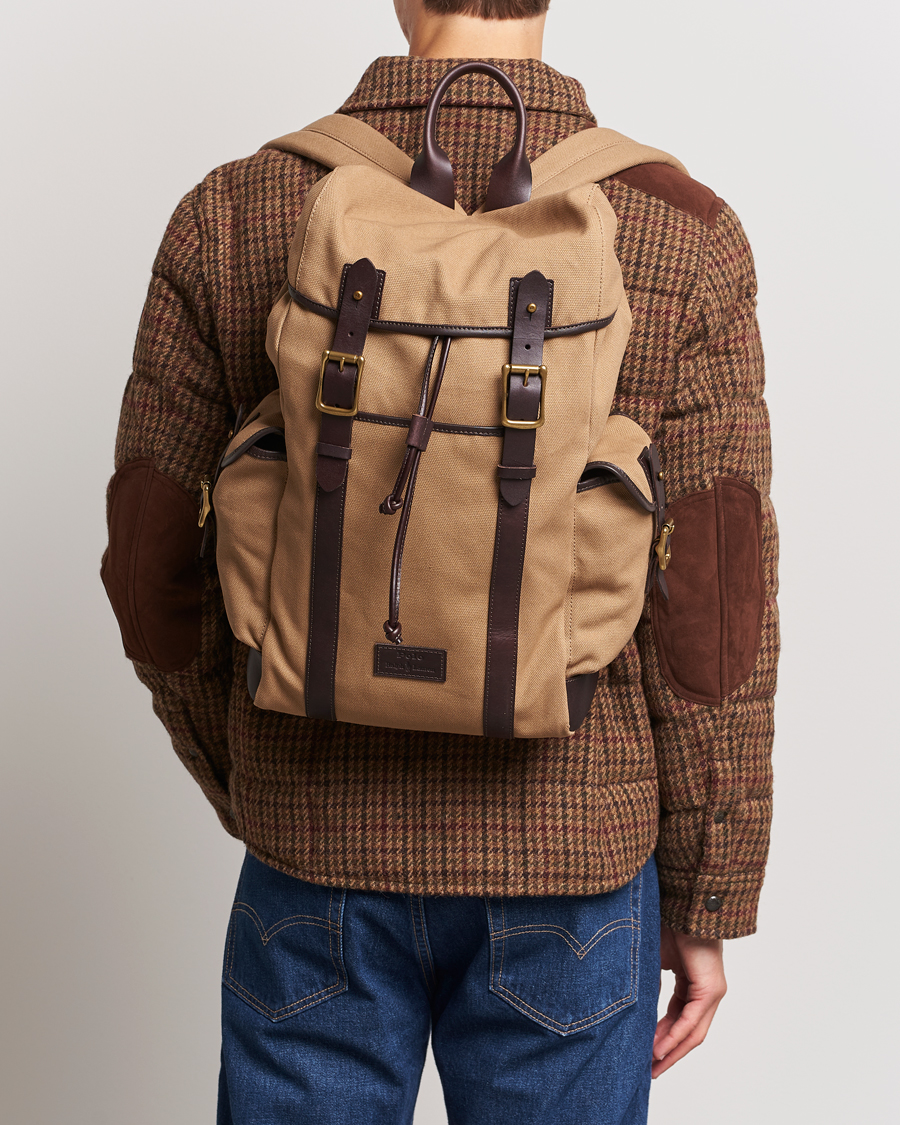 Herren | Accessoires | Polo Ralph Lauren | Canvas Backpack Tan