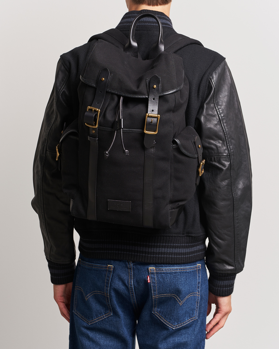 Herren |  | Polo Ralph Lauren | Canvas Backpack  Black