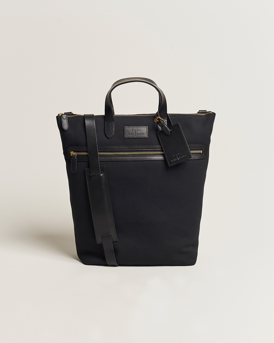 Herren | Polo Ralph Lauren Canvas Totebag Black | Polo Ralph Lauren | Canvas Totebag Black