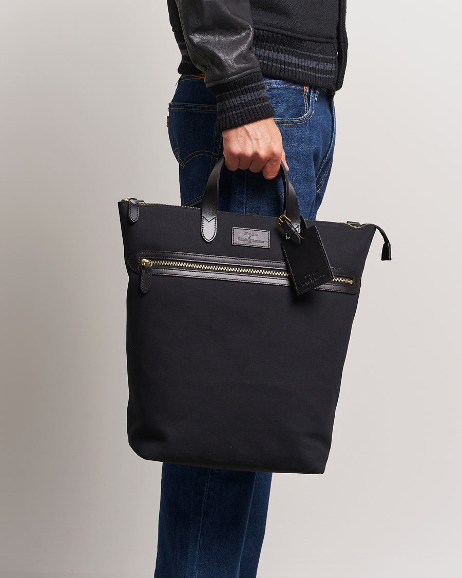 Herren |  | Polo Ralph Lauren | Canvas Tote Bag  Black
